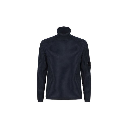 C.P. Company Black Wool Men Sweater