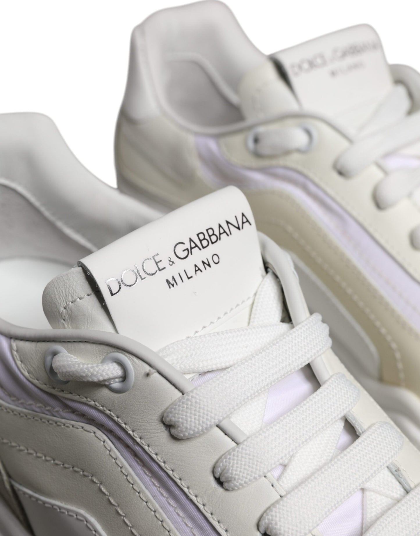 Dolce & Gabbana White Daymaster Low Top Sneakers Shoes (Copy)