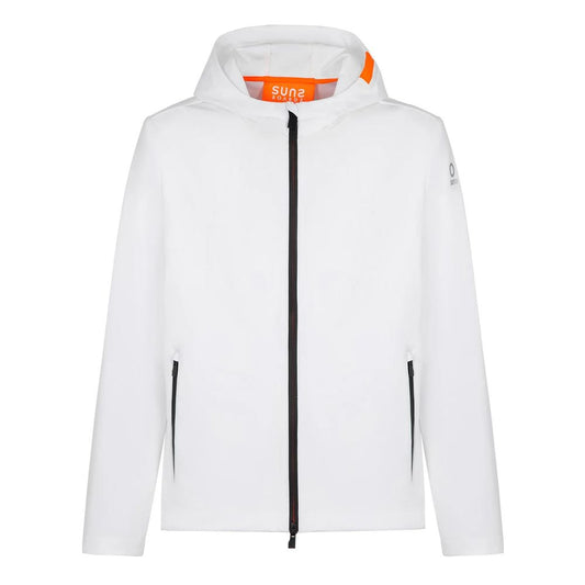 Weiße Polyesterjacke von Suns