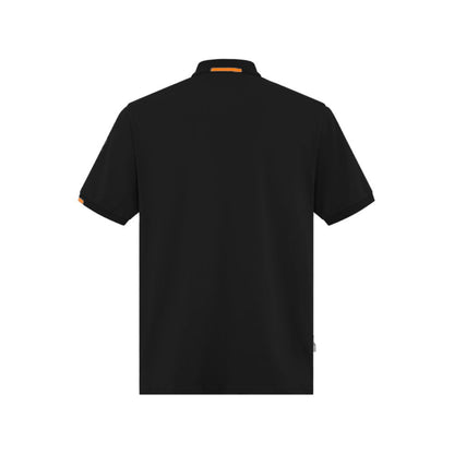 قميص بولو قطني أسود من Suns