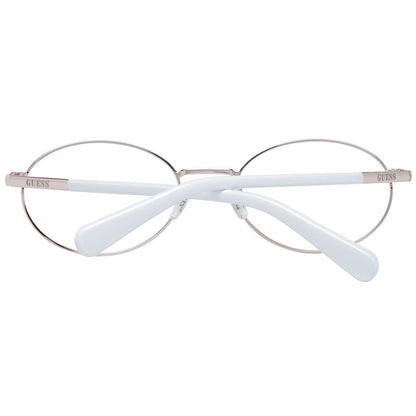 Guess White Unisex Glasses Frame