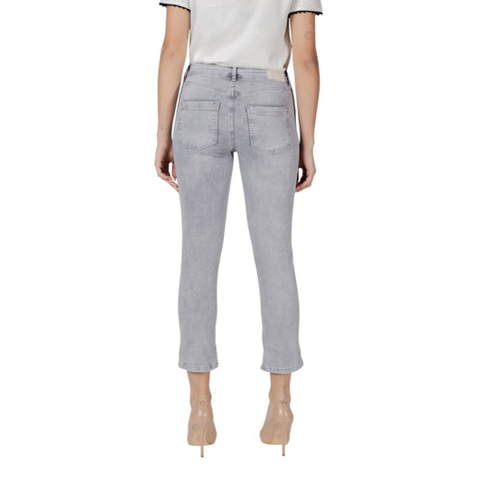 Street One Graue Slim Fit Jeans aus Baumwolle