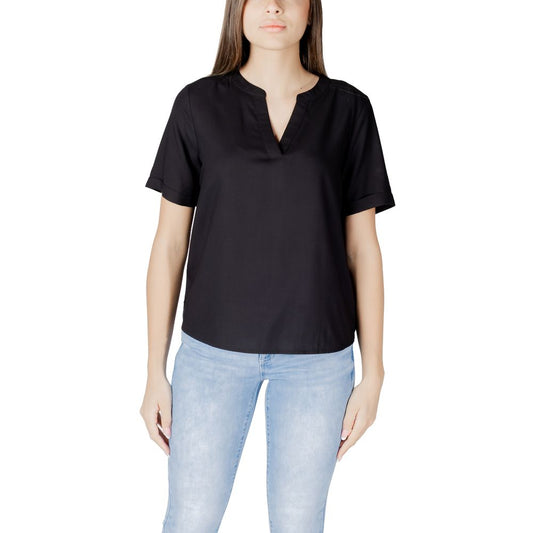 Street One Black Viscose Blouse