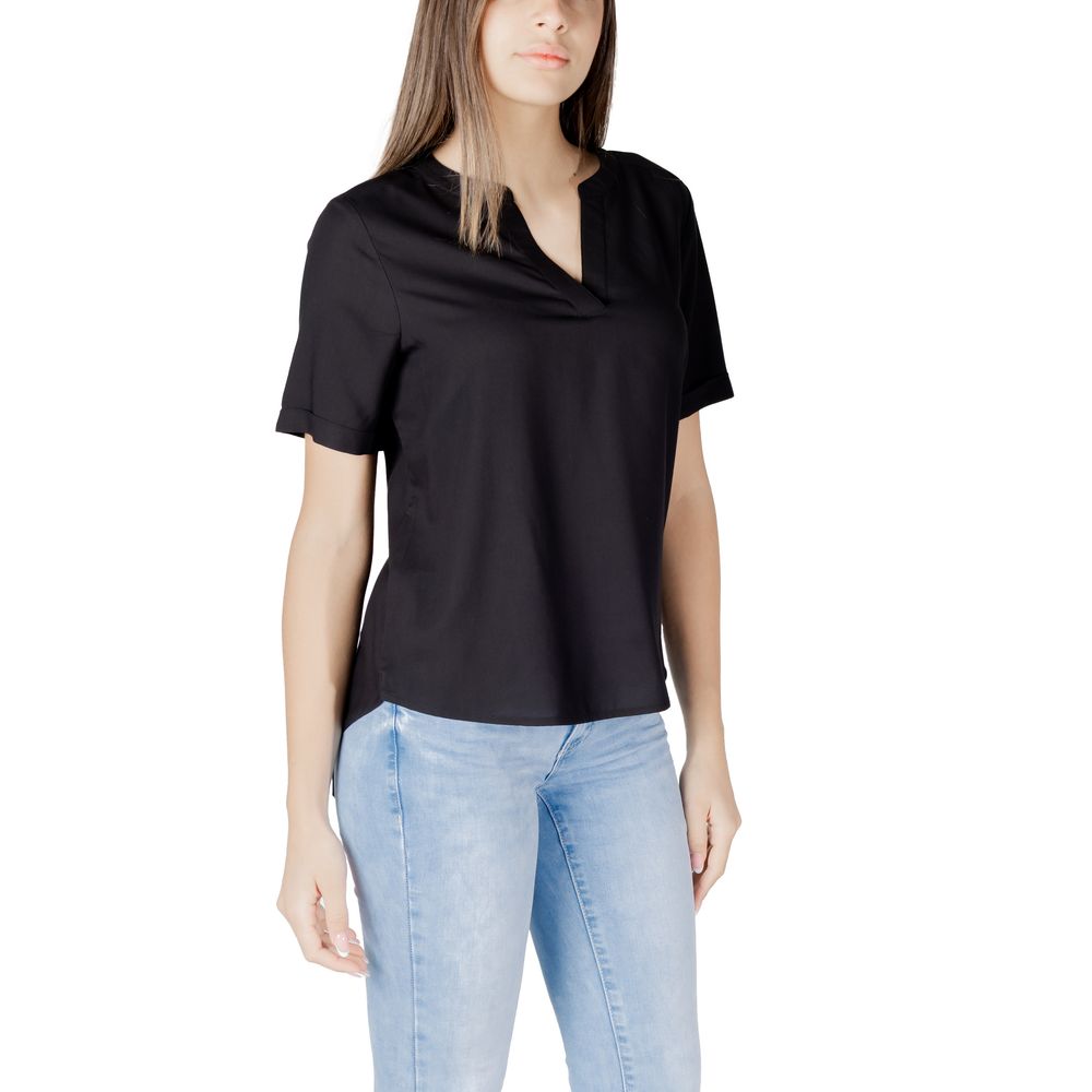 Street One Black Viscose Blouse