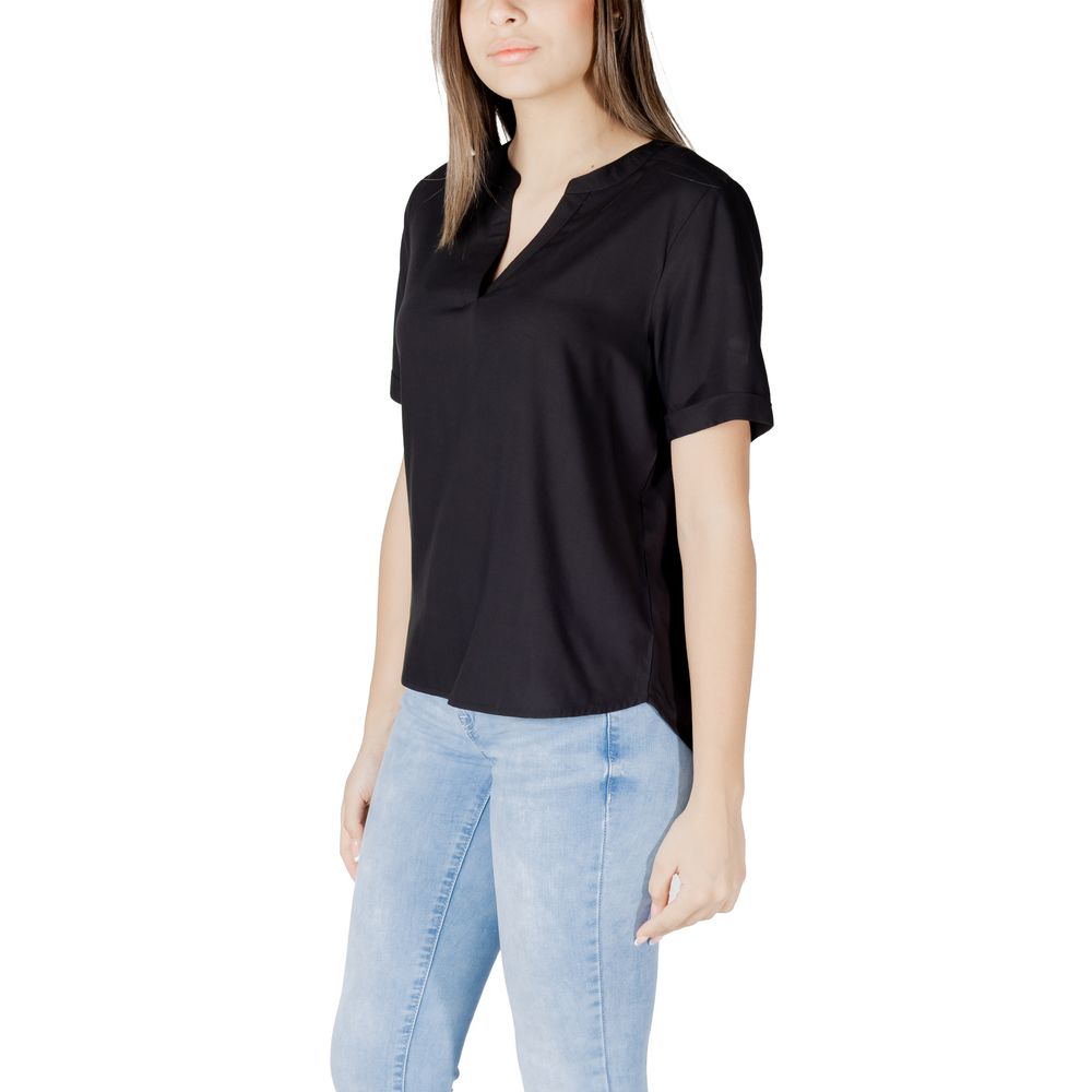 Street One Black Viscose Blouse