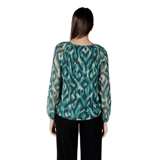 Street One Grüne Polyesterbluse