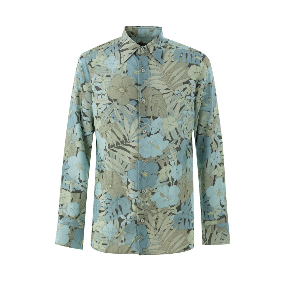 Blaues Lyocell-Hemd von Tom Ford