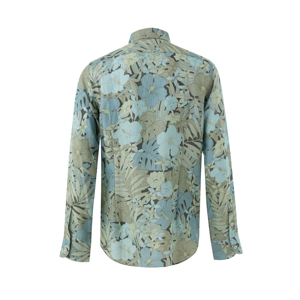 Blaues Lyocell-Hemd von Tom Ford