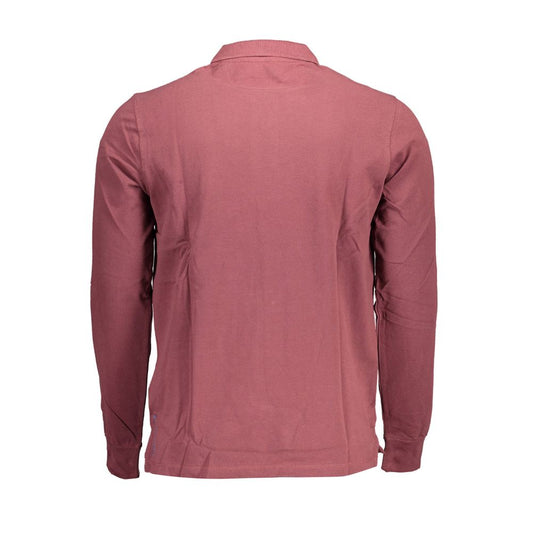 قميص بولو رجالي قطني بنفسجي من US POLO ASSN
