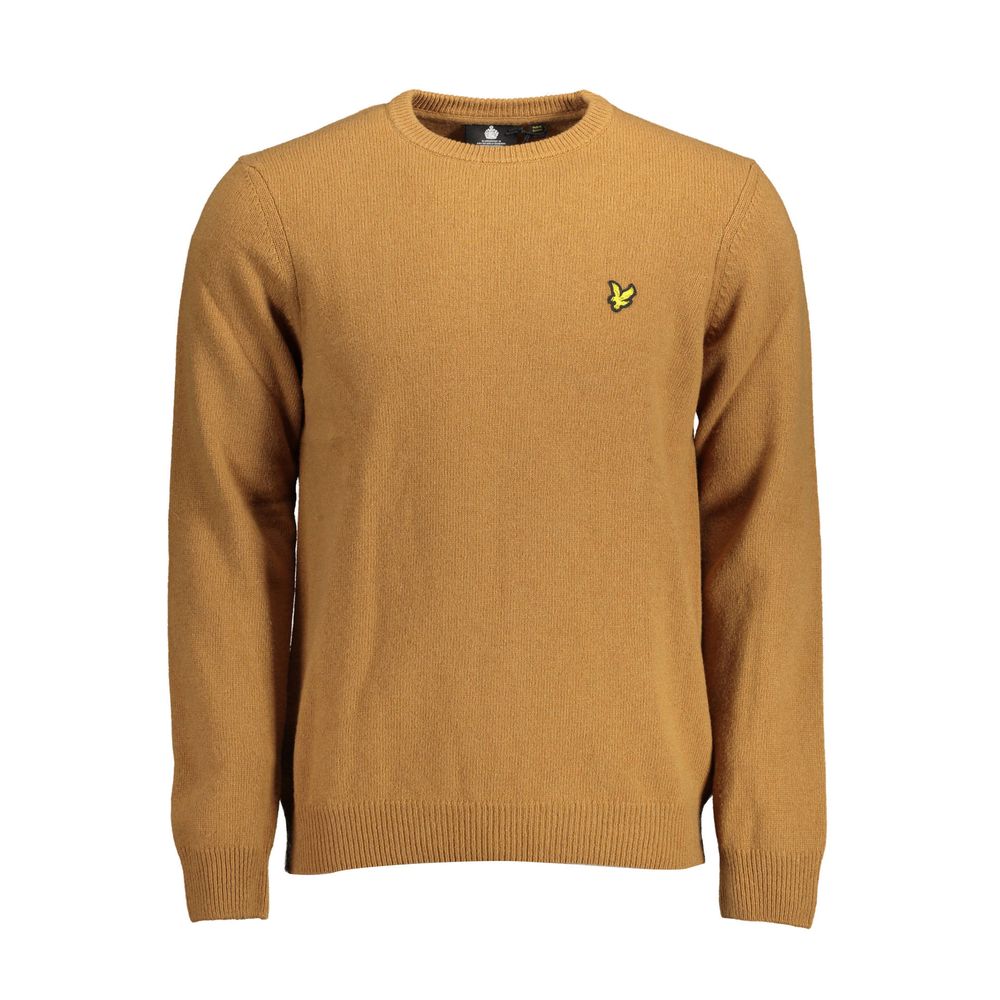 سترة رجالية من الصوف البني من Lyle &amp; Scott