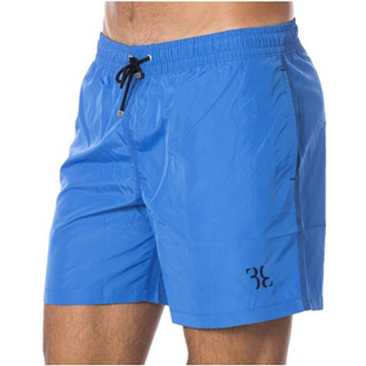 Billionaire Italian Couture Blue Polyester Men's Swimsuit
