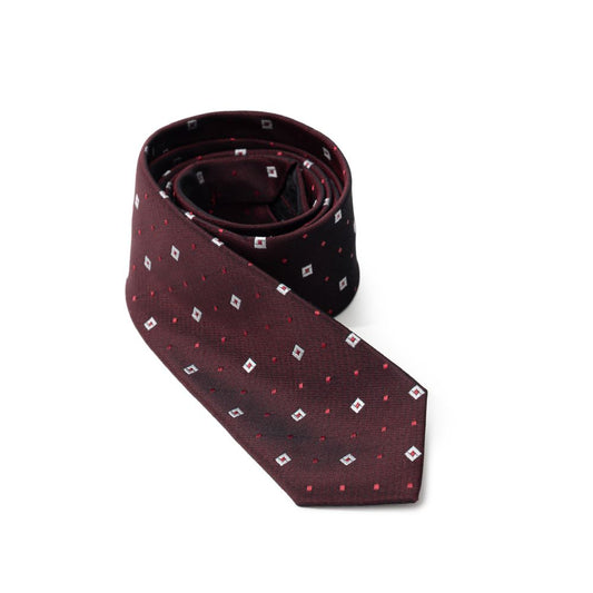 Dolce & Gabbana Bordeaux Silk Ty