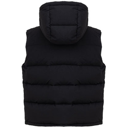 Dolce & Gabbana Black Polyester Sleveless Jacket