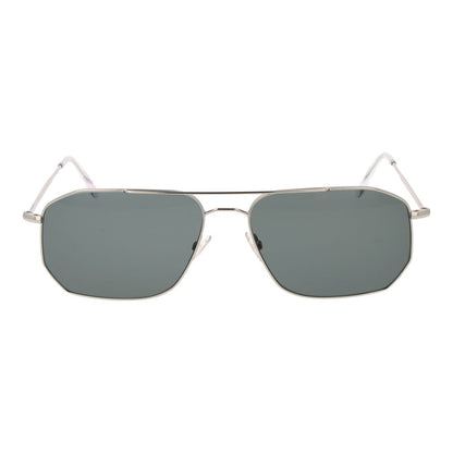 Andy Wolf Silver Men Sunglass