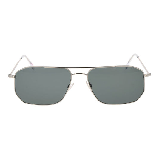 Andy Wolf Silver Men Sunglass