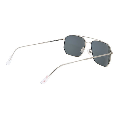 Andy Wolf Silver Men Sunglass