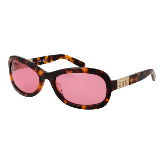 GCDS Brown Unisex Sunglass