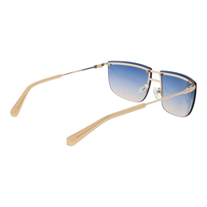 Guess Gold Unisex Sunglass