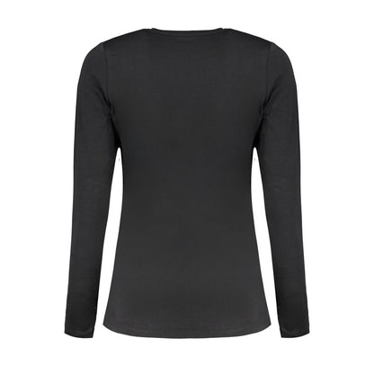 Pepe Jeans Black Cotton Women T-Shirt