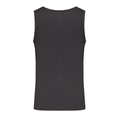 Norway 1963 Black Cotton Men Tank Top
