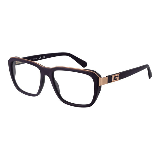 Guess Purple Men Glasses Frame