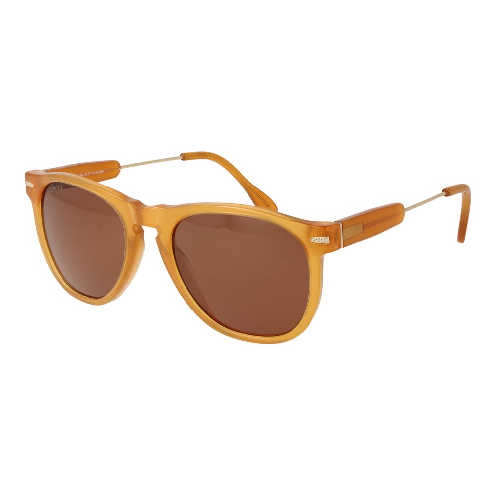 Serengeti Orange Men Sunglass