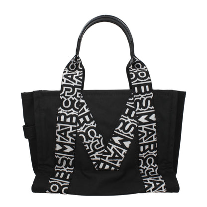 Marc Jacobs Black Fabric Shoulder Bags