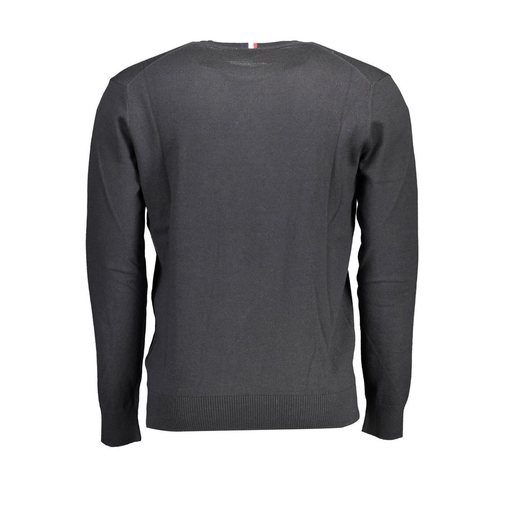 سترة قطنية سوداء من US POLO ASSN