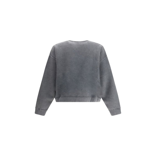 Sonnenblumen-Baumwoll-Sweatshirt