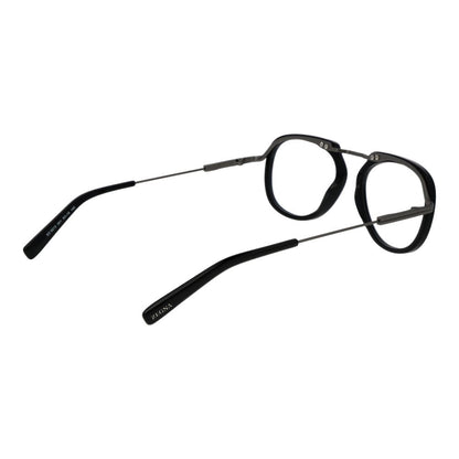 Ermenegildo Zegna Black Men Glasses Frame