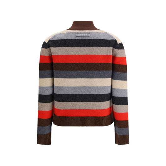 سترة Tory Burch Merino Wool بياقة مدورة