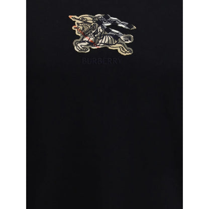 Burberry Checked logo cotton T-shirt