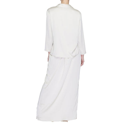 Sandro Ferrone Beige Polyester Lang