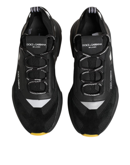 Dolce & Gabbana Black Daymaster Low Top Men Sneakers Shoes