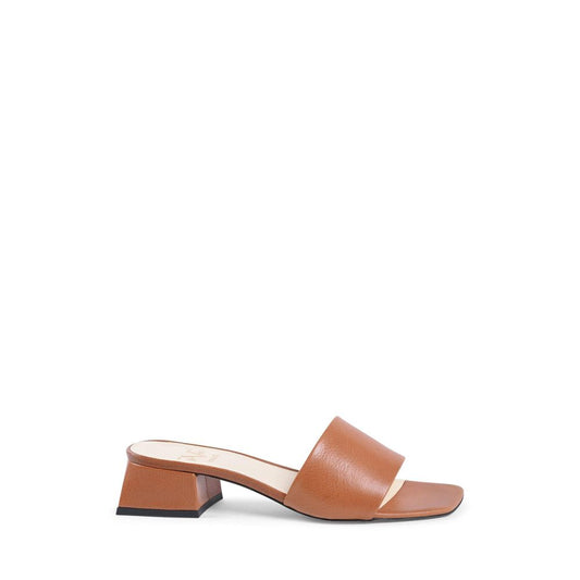 19V69 Italia Brown Leather Sandal