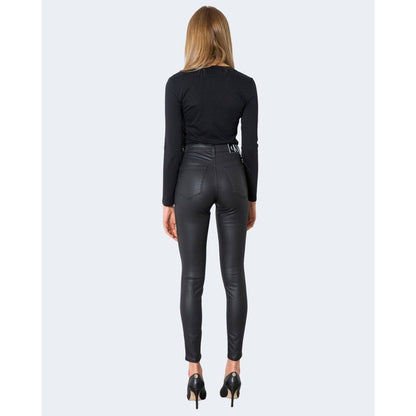 Armani Exchange Black Cotton Long Sleeve