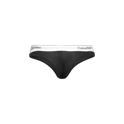 Calvin Klein Underwear Black Cotton Panty