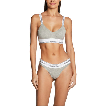 Calvin Klein Underwear Gray Cotton Panty