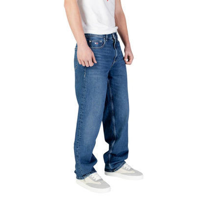 Tommy Hilfiger Jeans Blue Recycled Cotton Relaxed Fit Jean