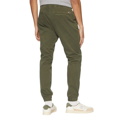 Tommy Hilfiger Jeans Green Cotton Pant