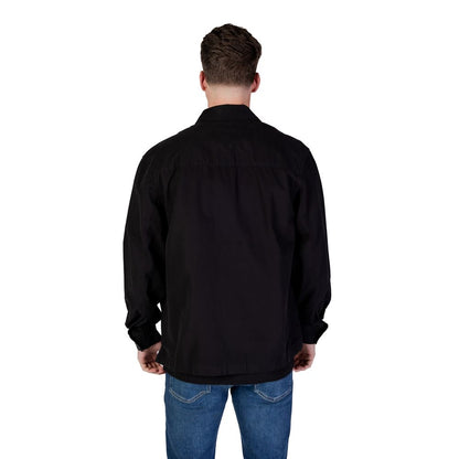 Calvin Klein Jeans Black Recycled Cotton Shirt