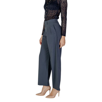 Calvin Klein Jeans Gray Recycled Polyester Pant