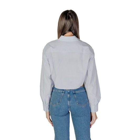 Calvin Klein Jeans Blue Cotton Shirt