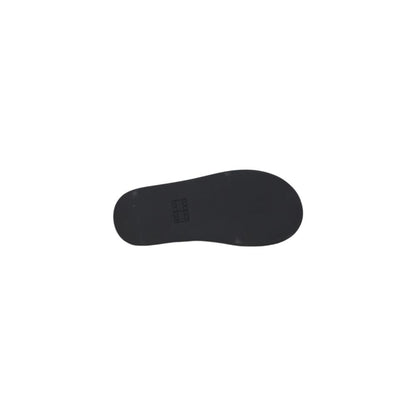 Tommy Hilfiger Jeans Black Leather Sandal