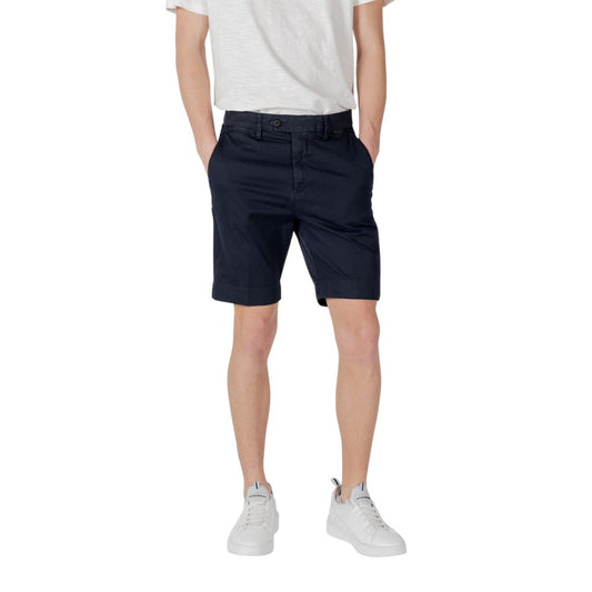 Antony Morato Blue Cotton Bermuda
