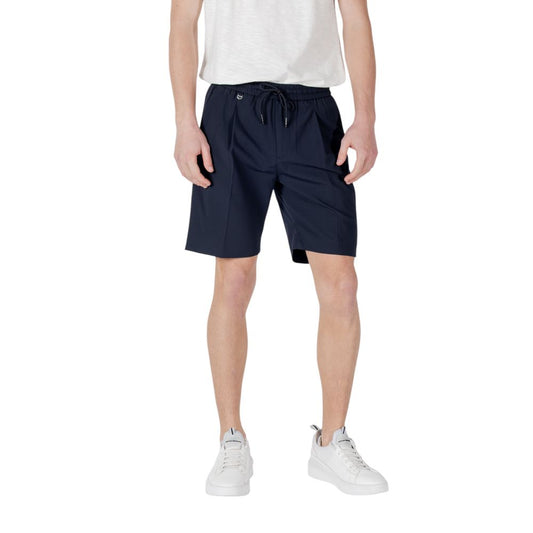Antony Morato Blue Polyester Bermuda