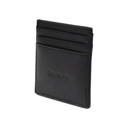 Calvin Klein Jeans Black Leather Cardholder