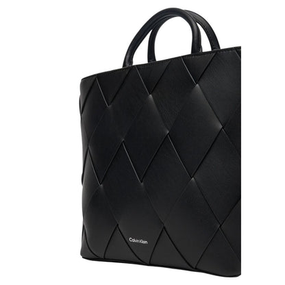Calvin Klein Black Polyethylene Handbag