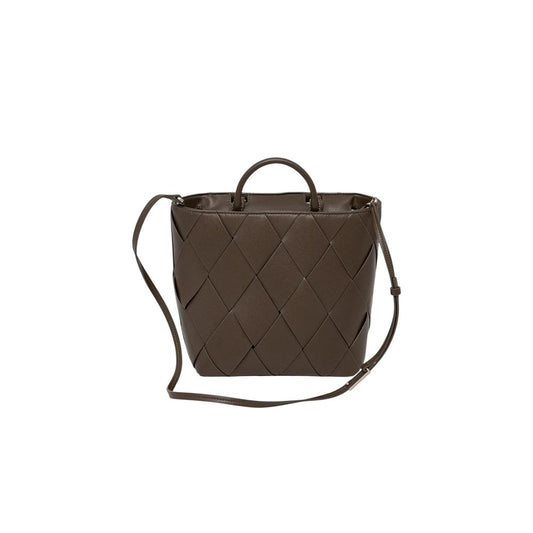 Calvin Klein Brown Polyethylene Handbag