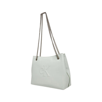 Calvin Klein Jeans Gray Polyethylene Handbag